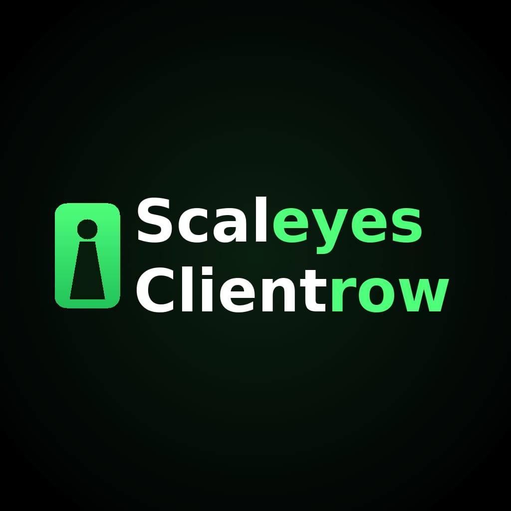 Scaleyes Clientrow logo