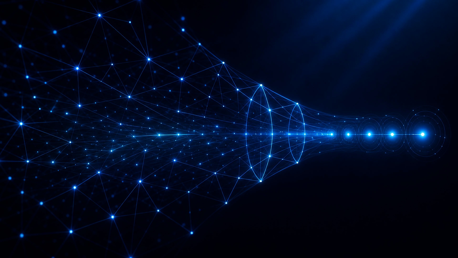 Network growth visual
